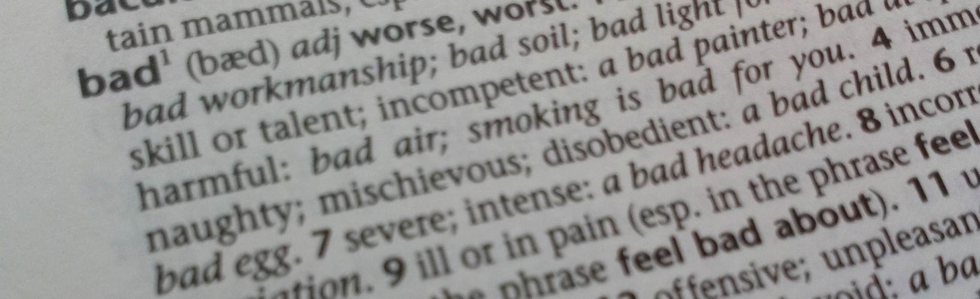 bad