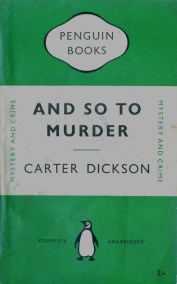 And So to Murder